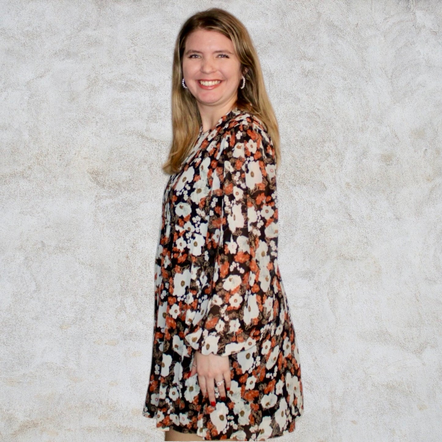 Floral Print Dress