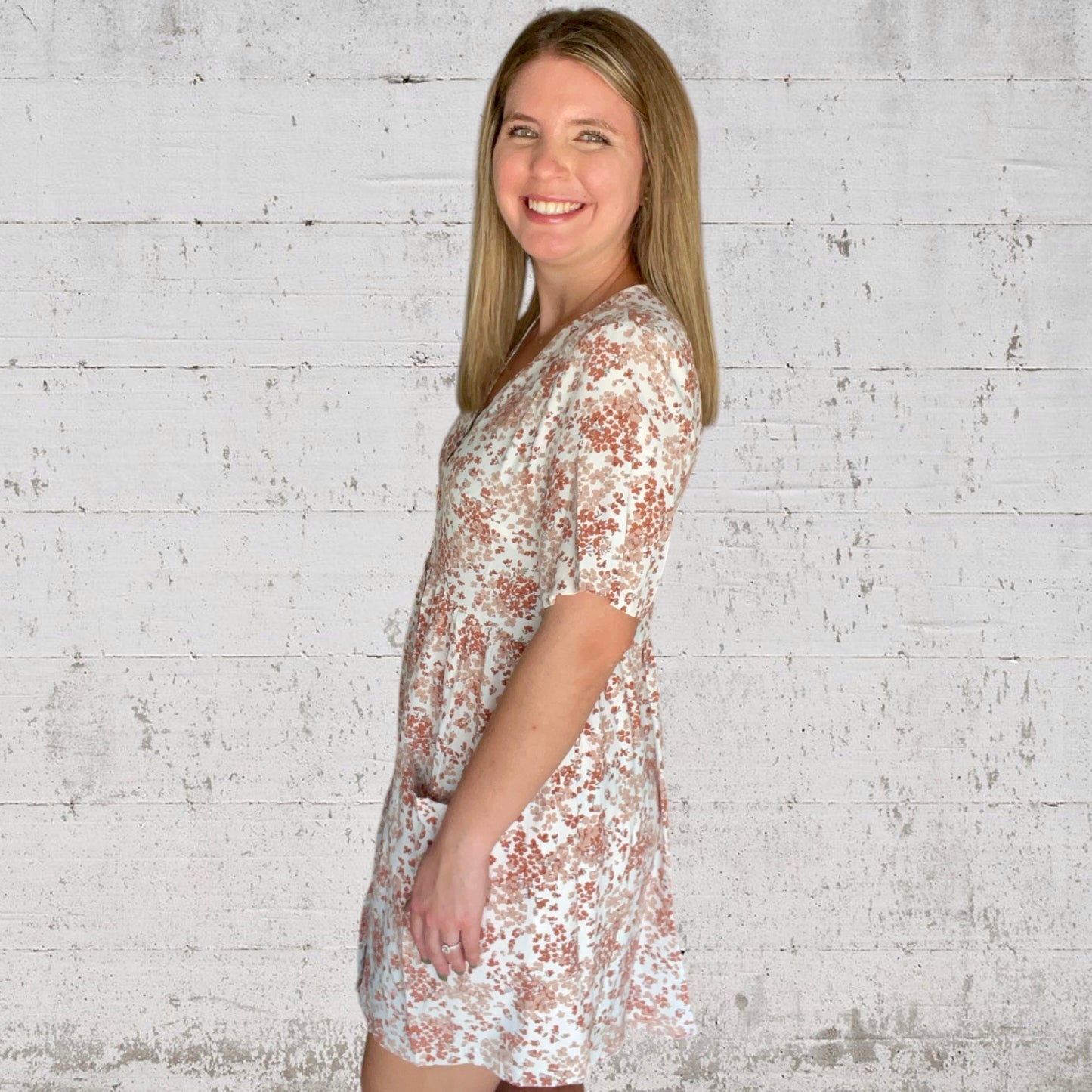 Floral Babydoll Dress