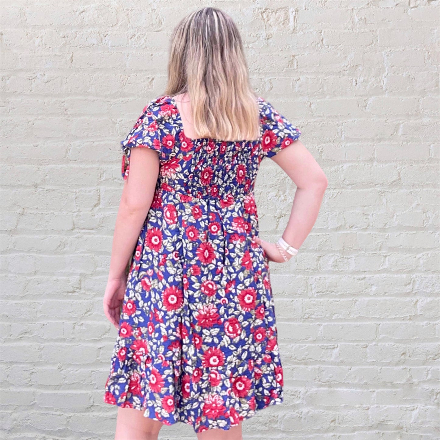 Floral Sweetheart Dress