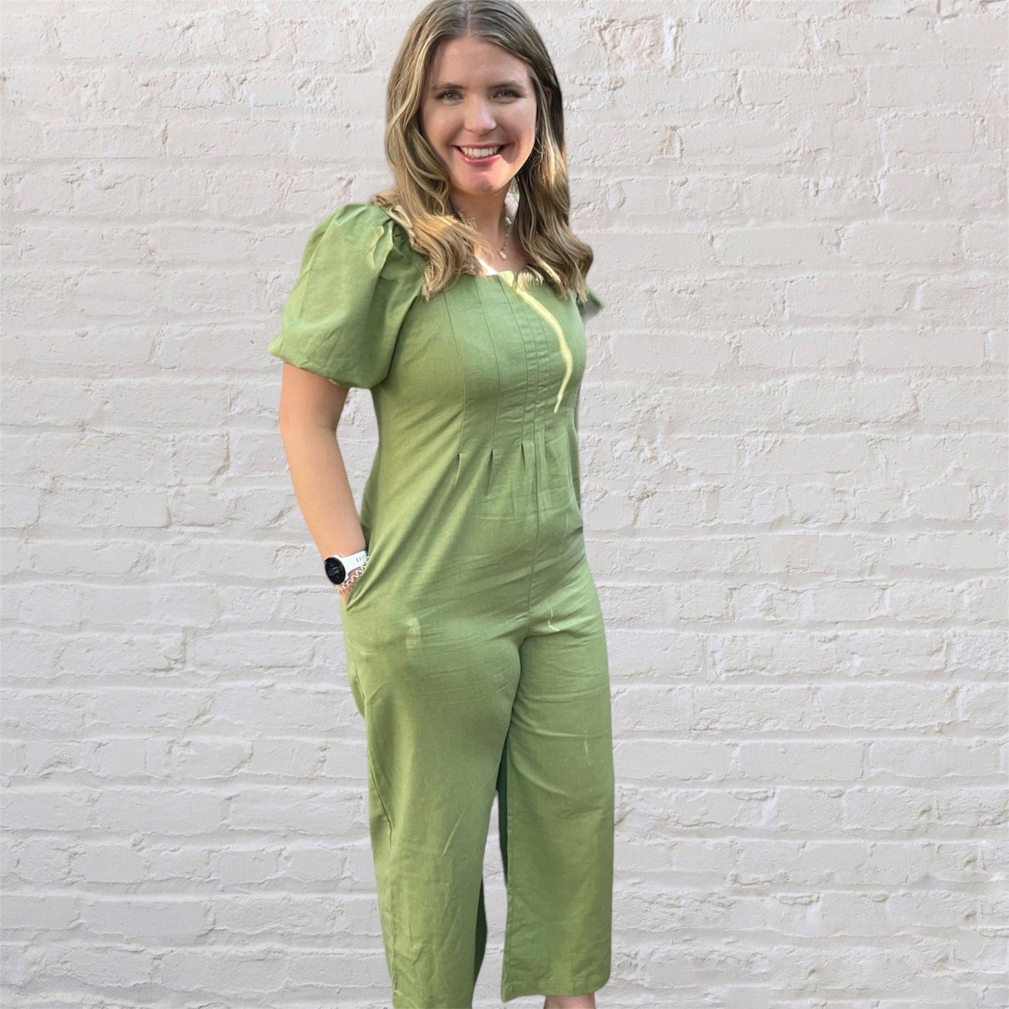 Green Tea Jumpsuit