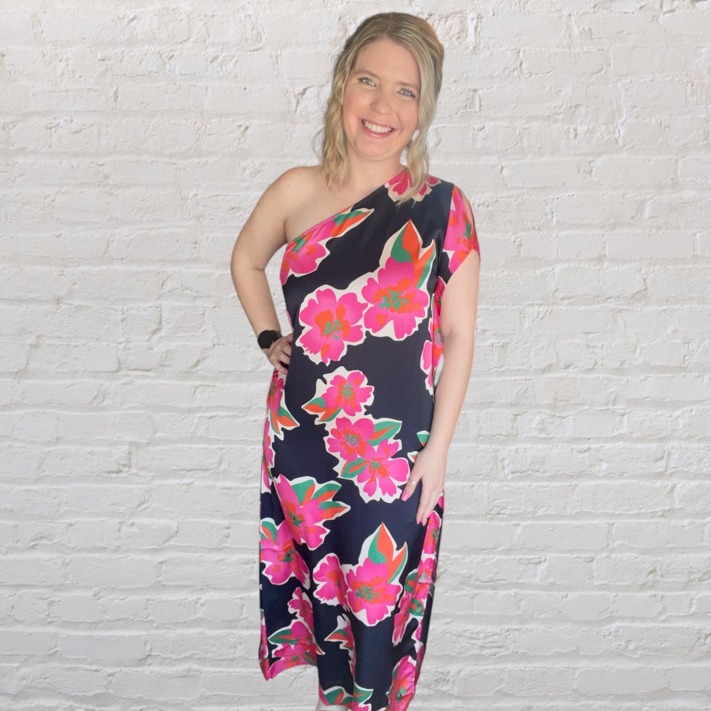 Black Floral Dress