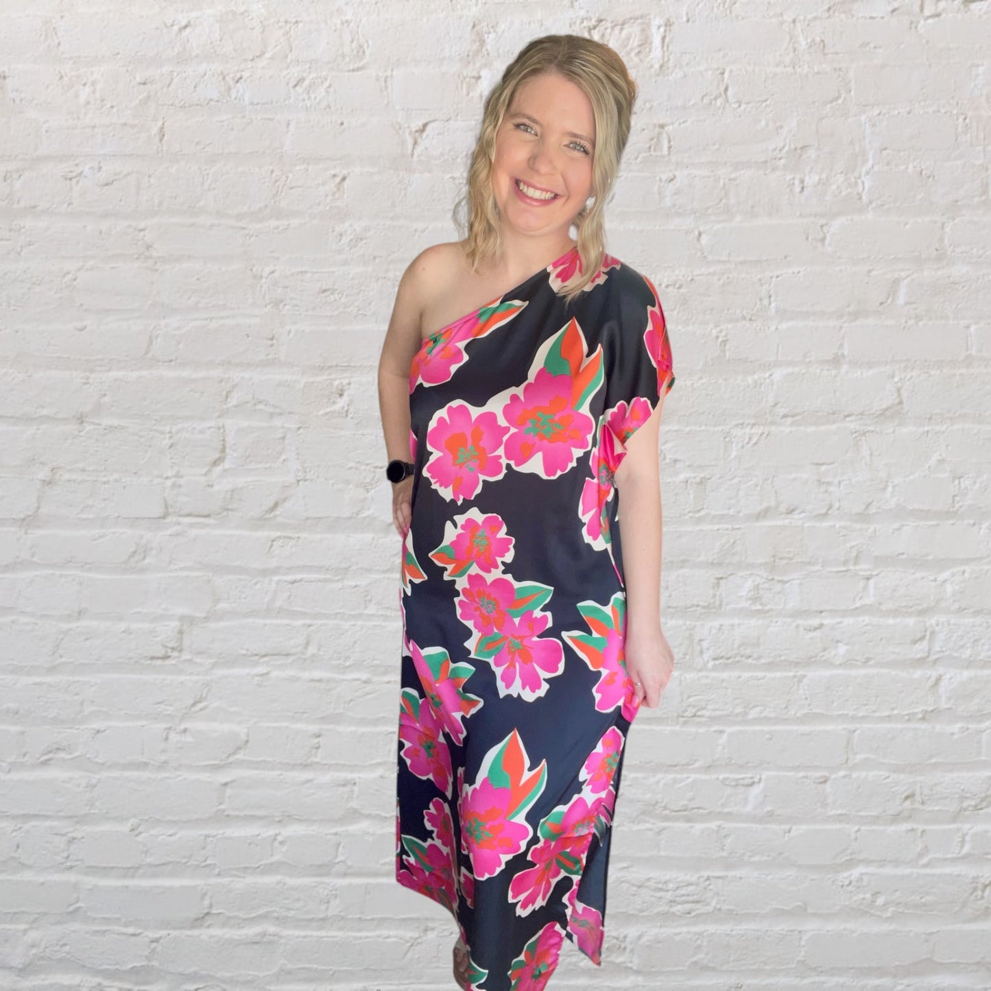 Black Floral Dress